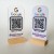 QR Code Kare Kod Menü Stand 003..