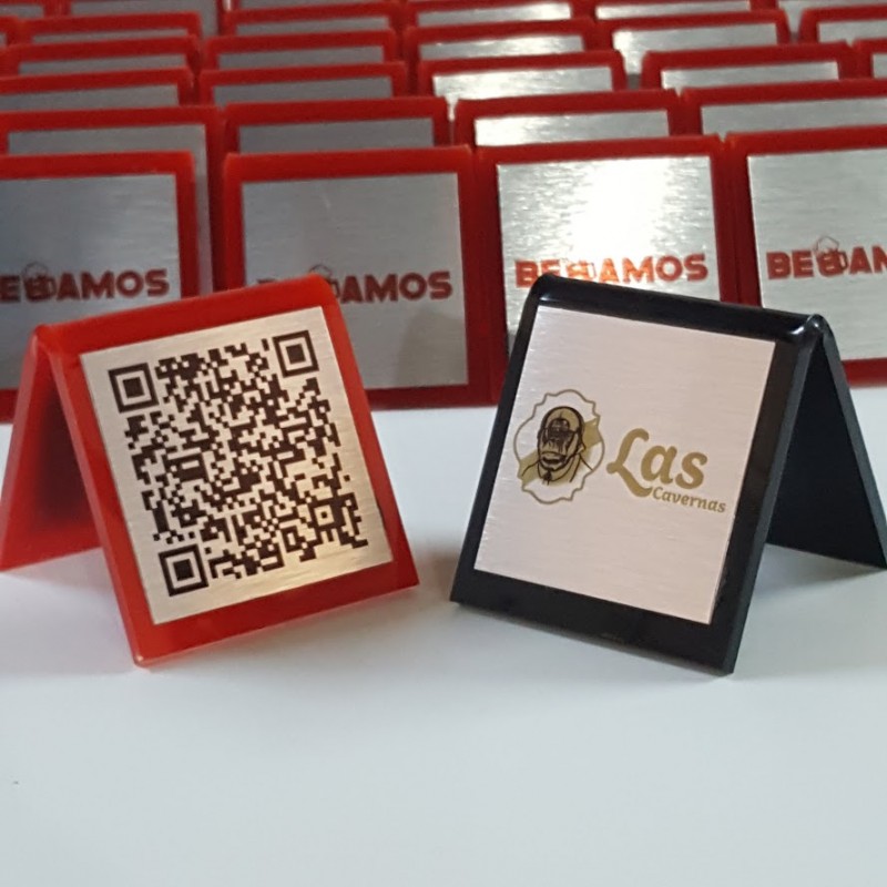 QR Code Kare Kod Menü Stand 002